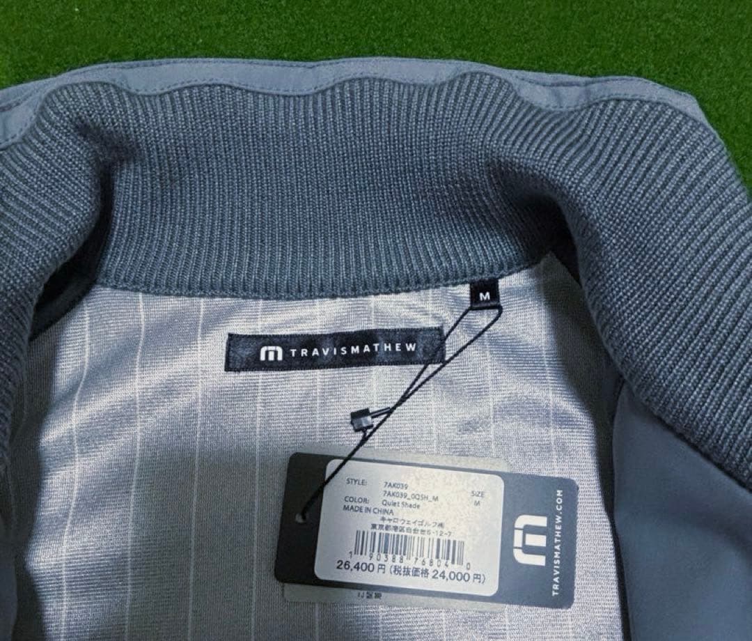 定価26400円 新品未使用　トラビスマシュー　ハイブリッドニットブルゾン