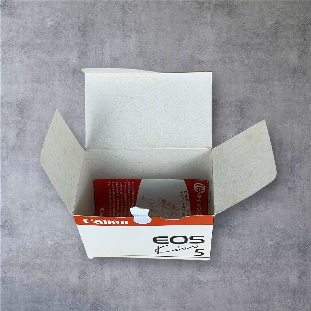 【廃盤品】Canon EOS Kiss 5 フィルムカメラ　　ストラップ取説付き
