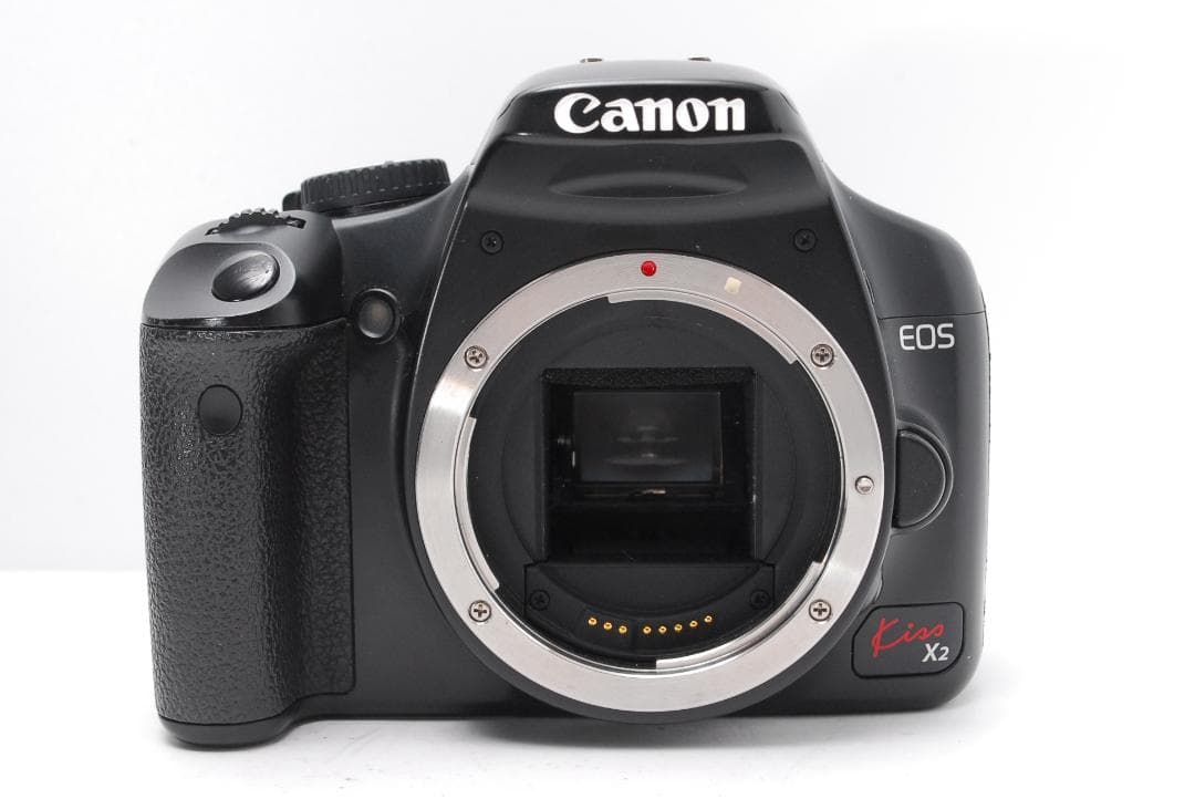 箱・取説付の安心一眼レフデビューセット　Canon Kiss X2　ライブビュー