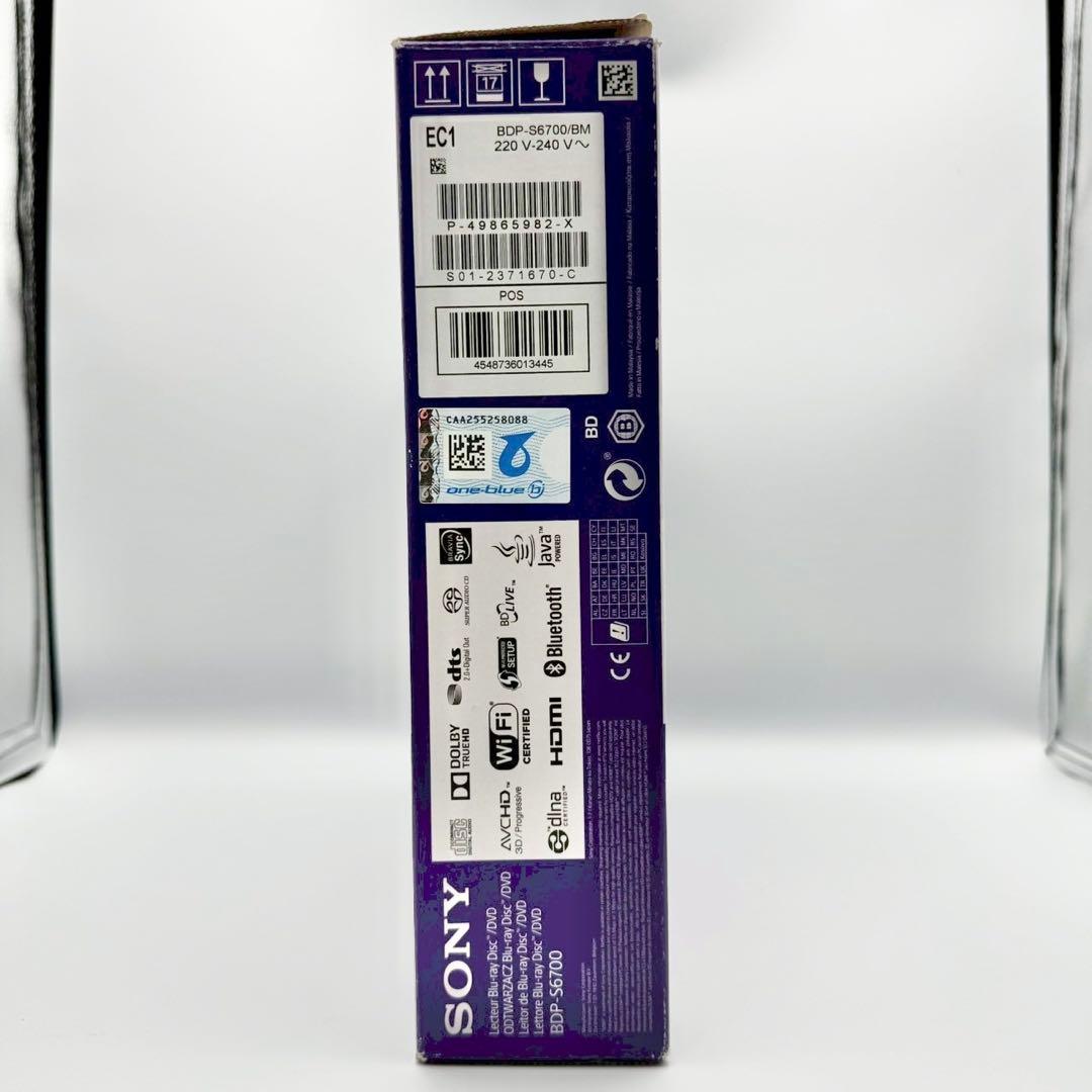 『美品』SONY 4K ブルーレイプレーヤー 本体 BDP-S6700
