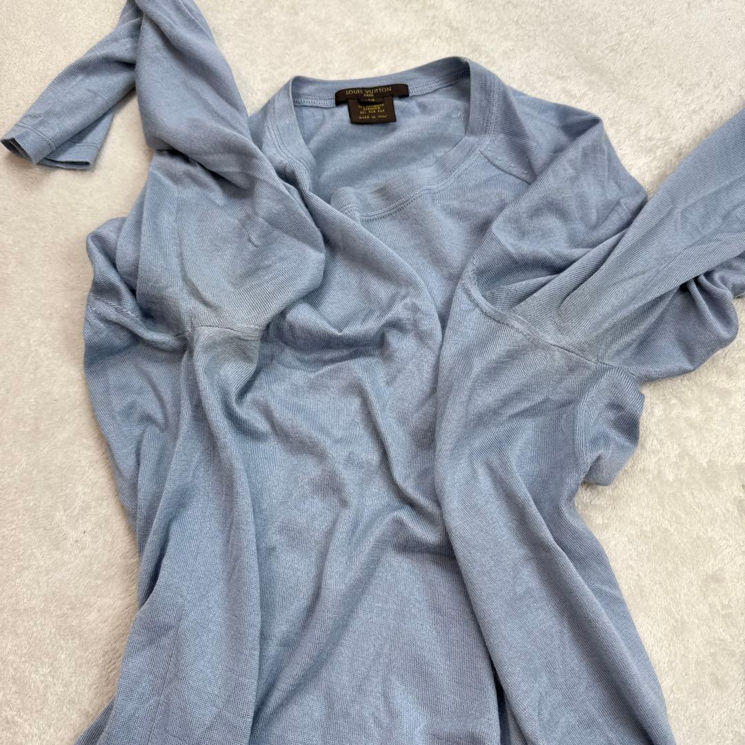 ルイヴィトン　カシミヤ70%/シルク30% ニット　Mサイズ　イタリア製