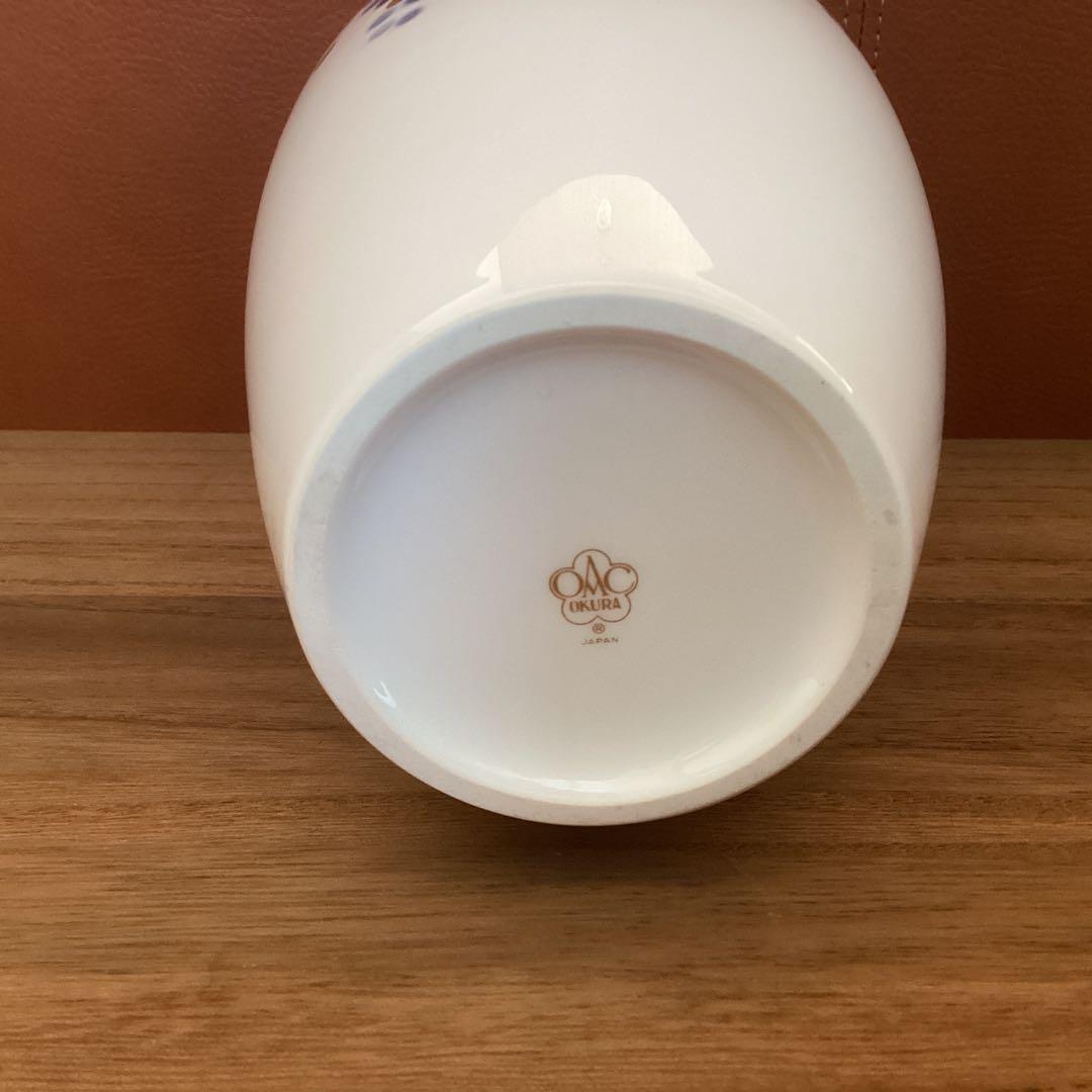 大倉陶園　花瓶23センチ