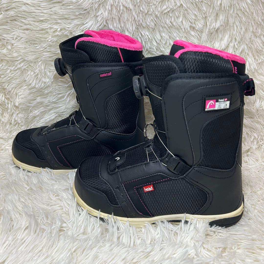 head BOA スノーボードブーツ 24.5cm ブラックピンク