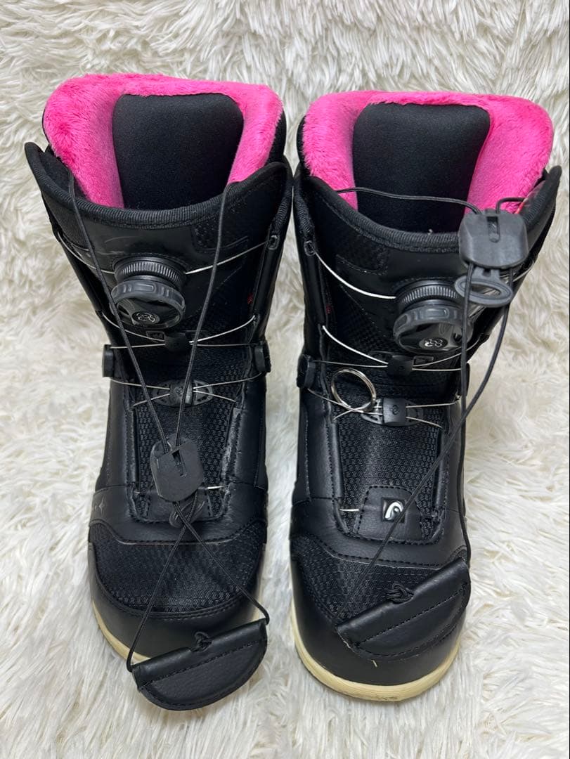 head BOA スノーボードブーツ 24.5cm ブラックピンク