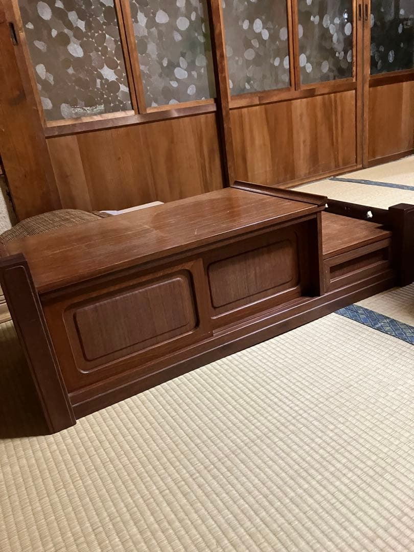 置き床　置床　置台　段違い飾り棚　置き棚　床の間