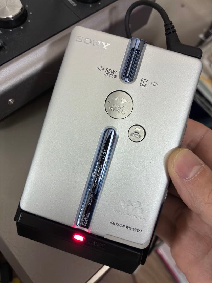 SONY WM-EX651 カセットプレーヤー、ほぼ新品
