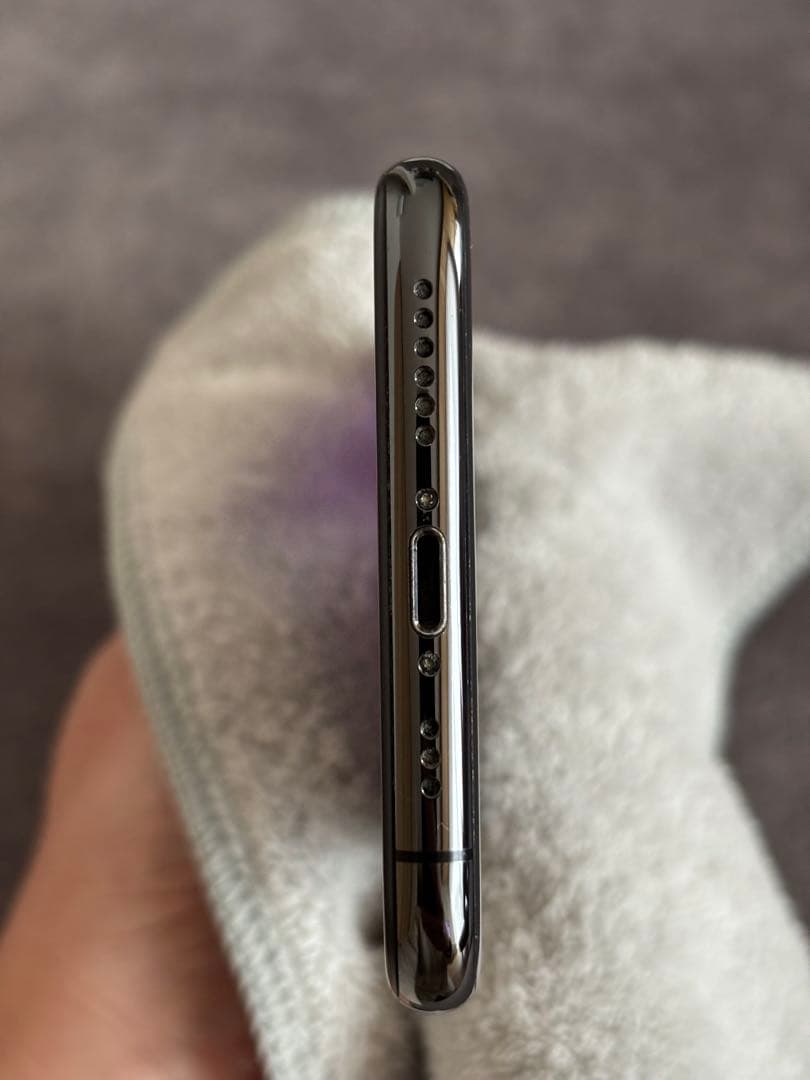 美品iPhone xs スペースグレー256GB SIMフリー最大容量100%