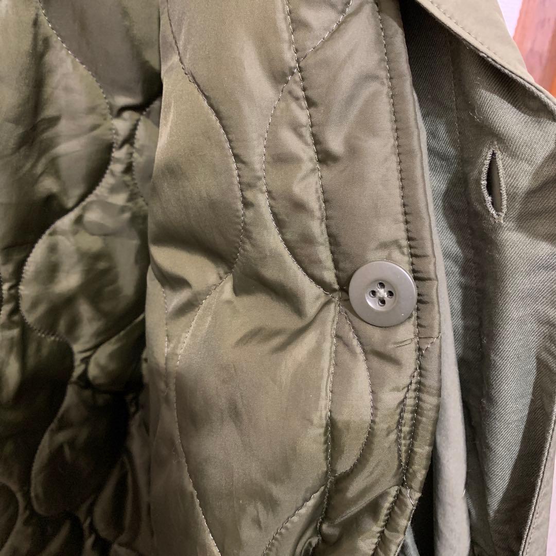 ドゥーズィエムクラス M65 モッズコート キルティング　コートファー