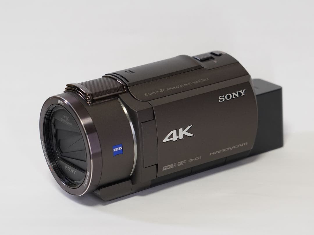 【美品】SONY デジタル4K ハンディカム FDR-AX45 バッテリー2個
