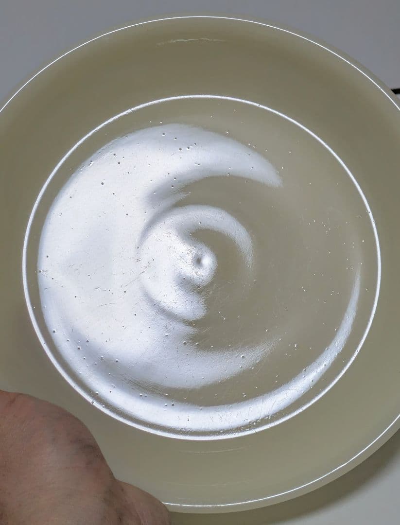 最初期 ブロックレター ファイヤーキング アイボリー パイプレート 2枚セット