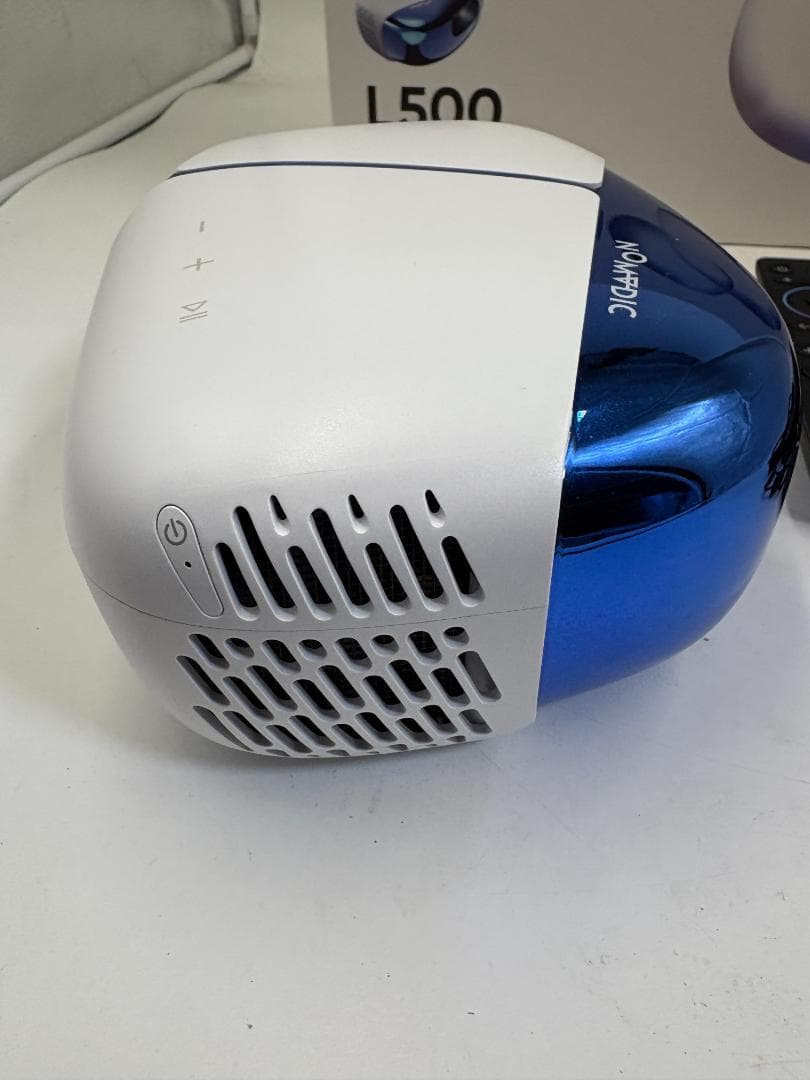 NOMVDIC L500 ポータブル RGB レーザープロジェクター 中古美品