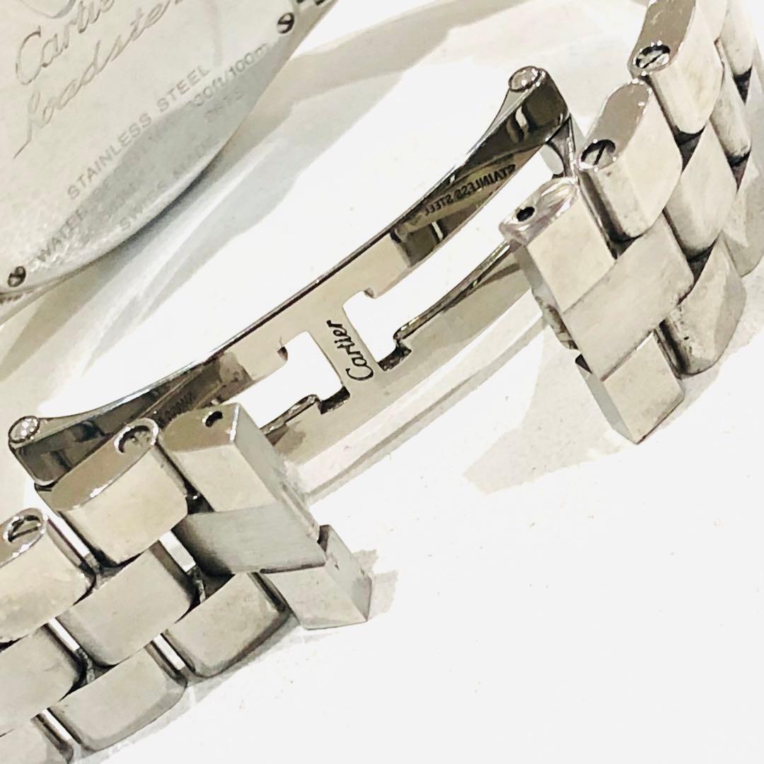 【2500本限定】 カルティエ 美品 ロードスターSM レディース 腕時計