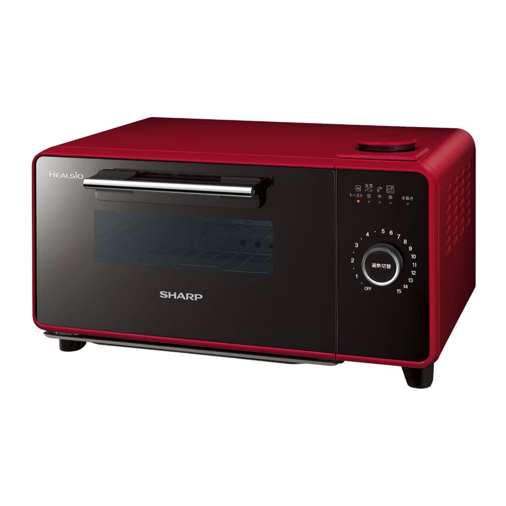 SHARP ウォーターオーブン トースター ヘルシオグリエ AX-GR2-R