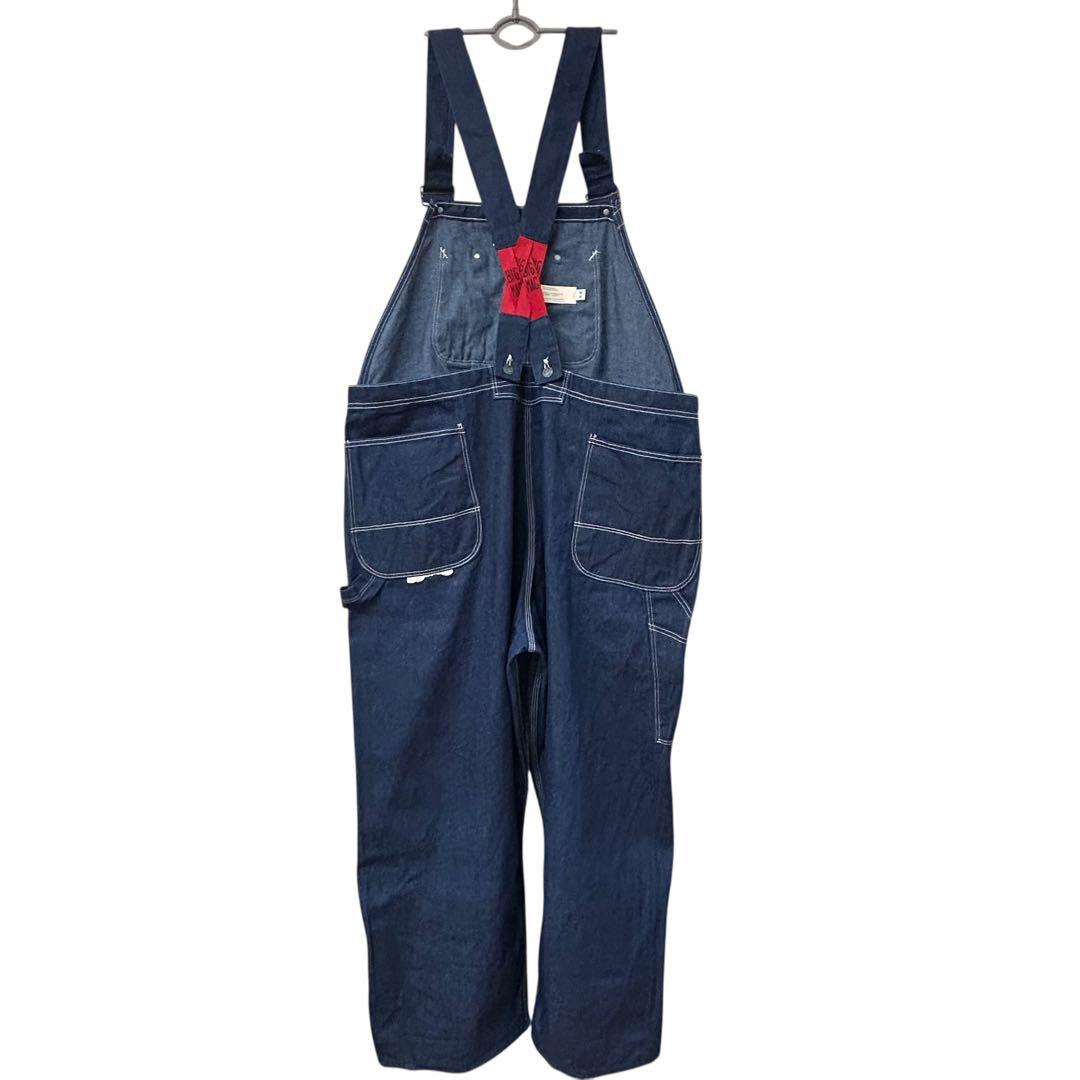 ◾️濃紺 美品◾️80s◾️ビッグマック◾️ローバック◾️オーバーオール◾️デニム◾️