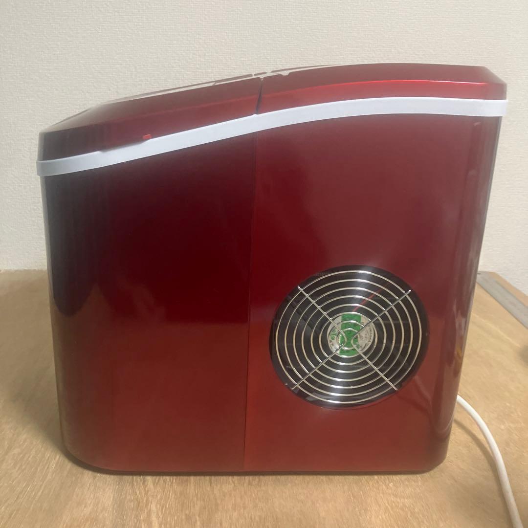 VERSOS ベルソス 高速製氷機 VS-ICE02 レッド 家庭用