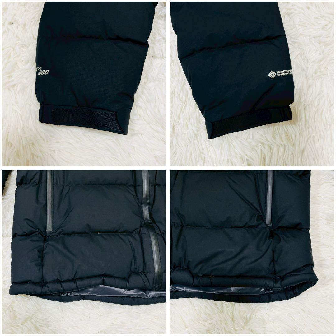 モンベル　パーマフロストライトダウンパーカ　ブラック　M　スタッフバッグなし