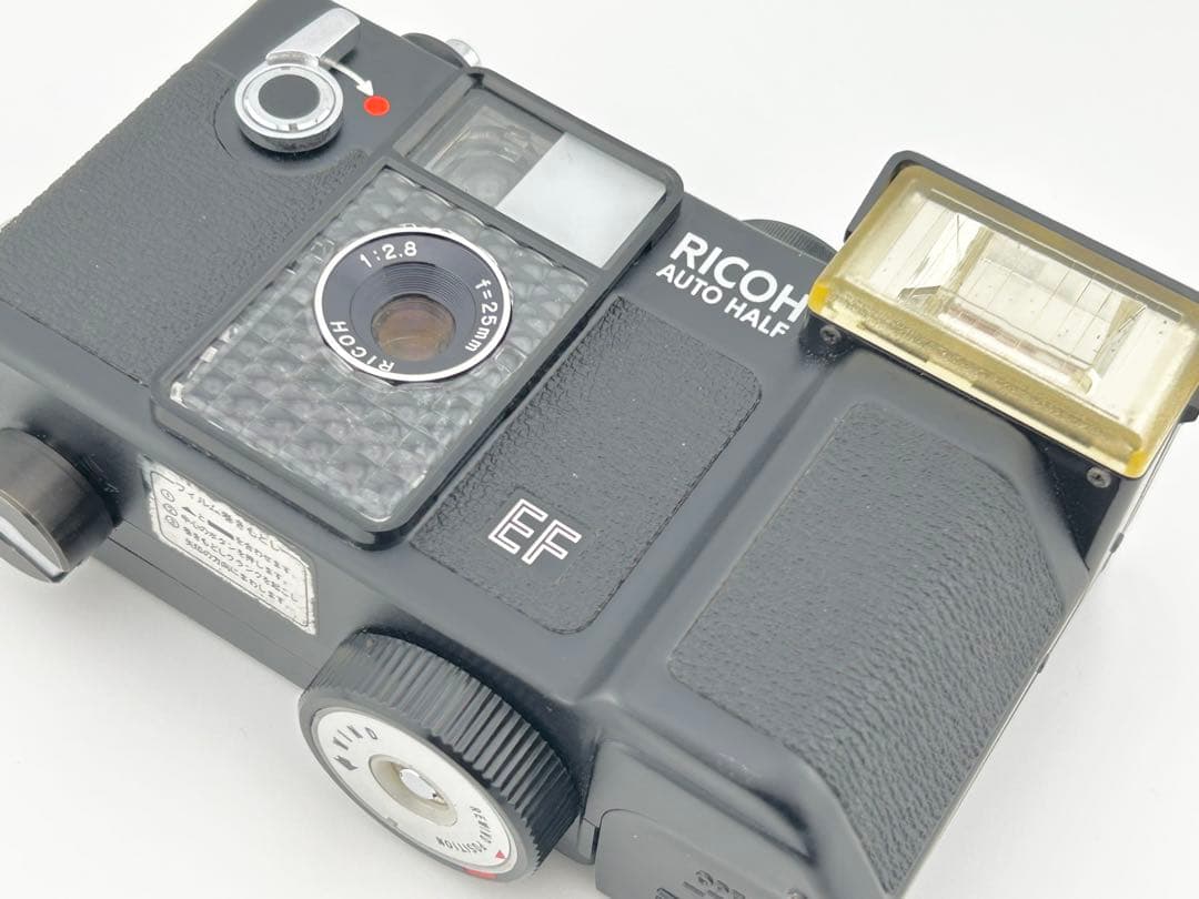 【完動品】RICOH AUTO HALF EF モルト貼替・動作確認済
