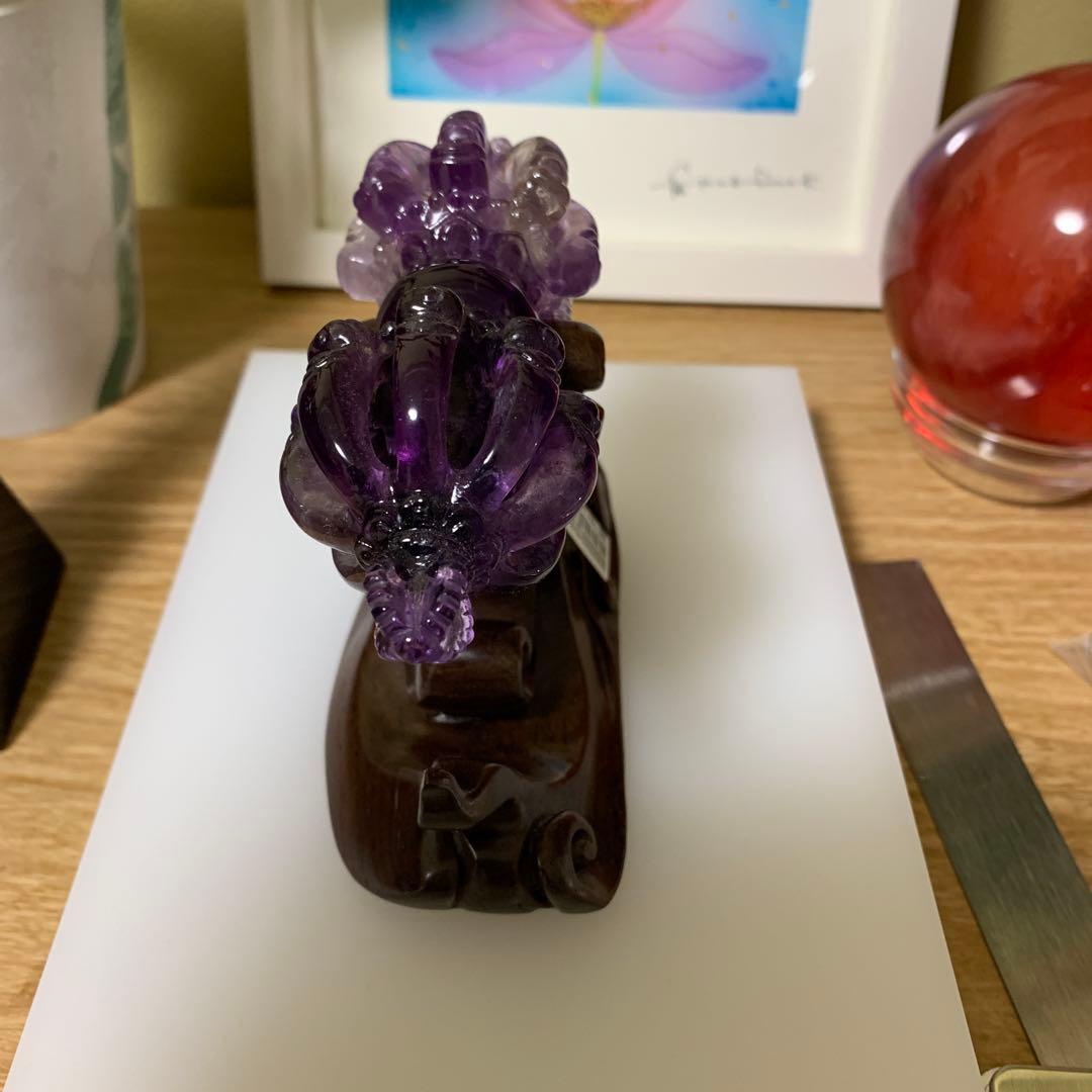 アメジストの(八)五鈷杵