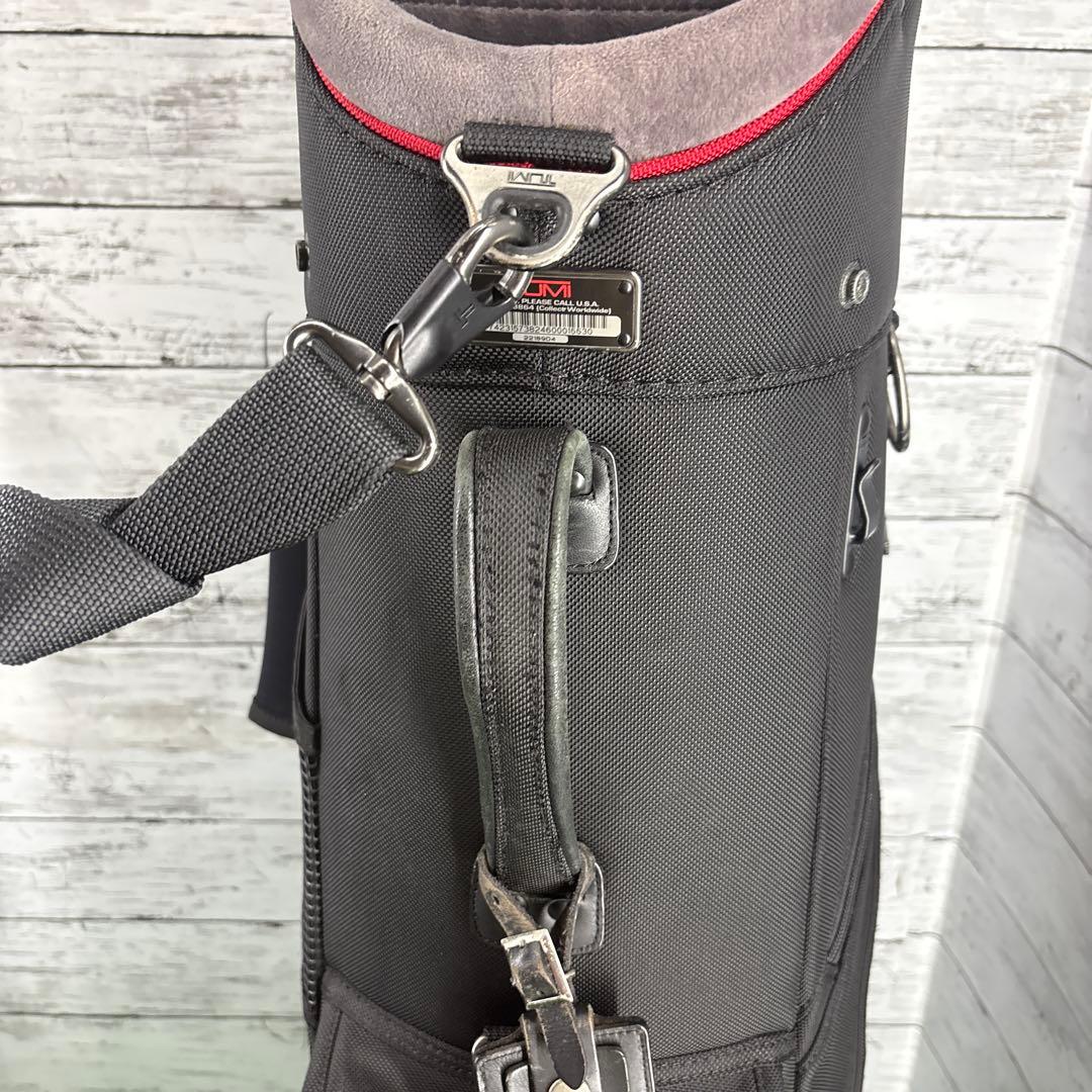 TUMI ブラック キャディバッグ
