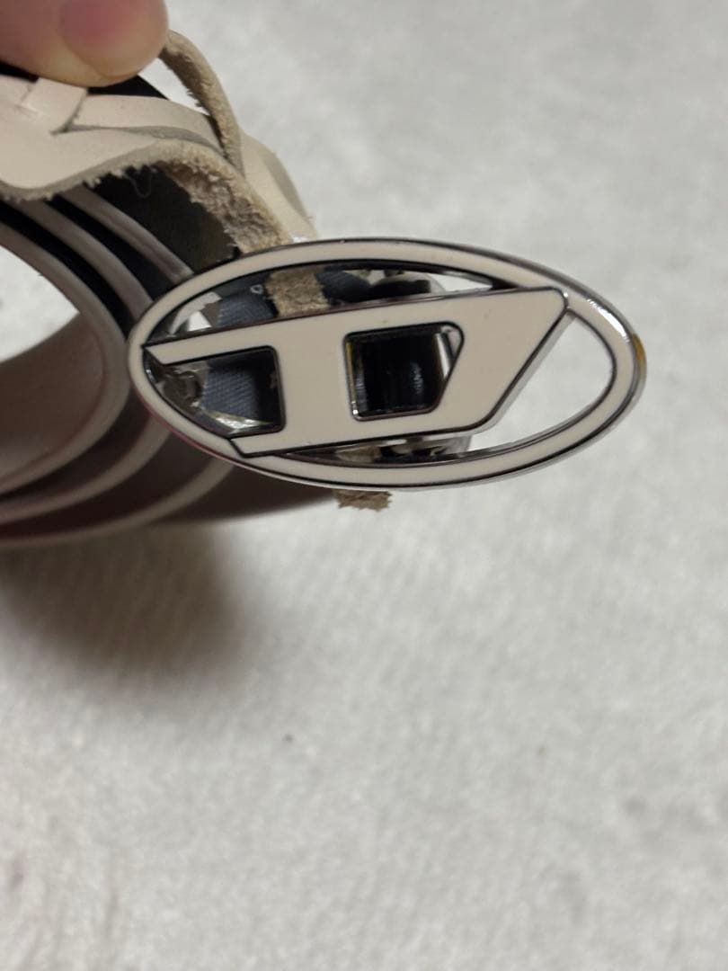 diesel レディース　カウレザーベルト　80