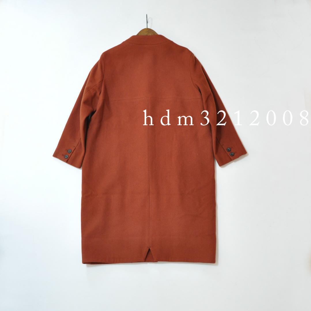 美品 yuni ユニ super100 Wool ラグランコクーンコート