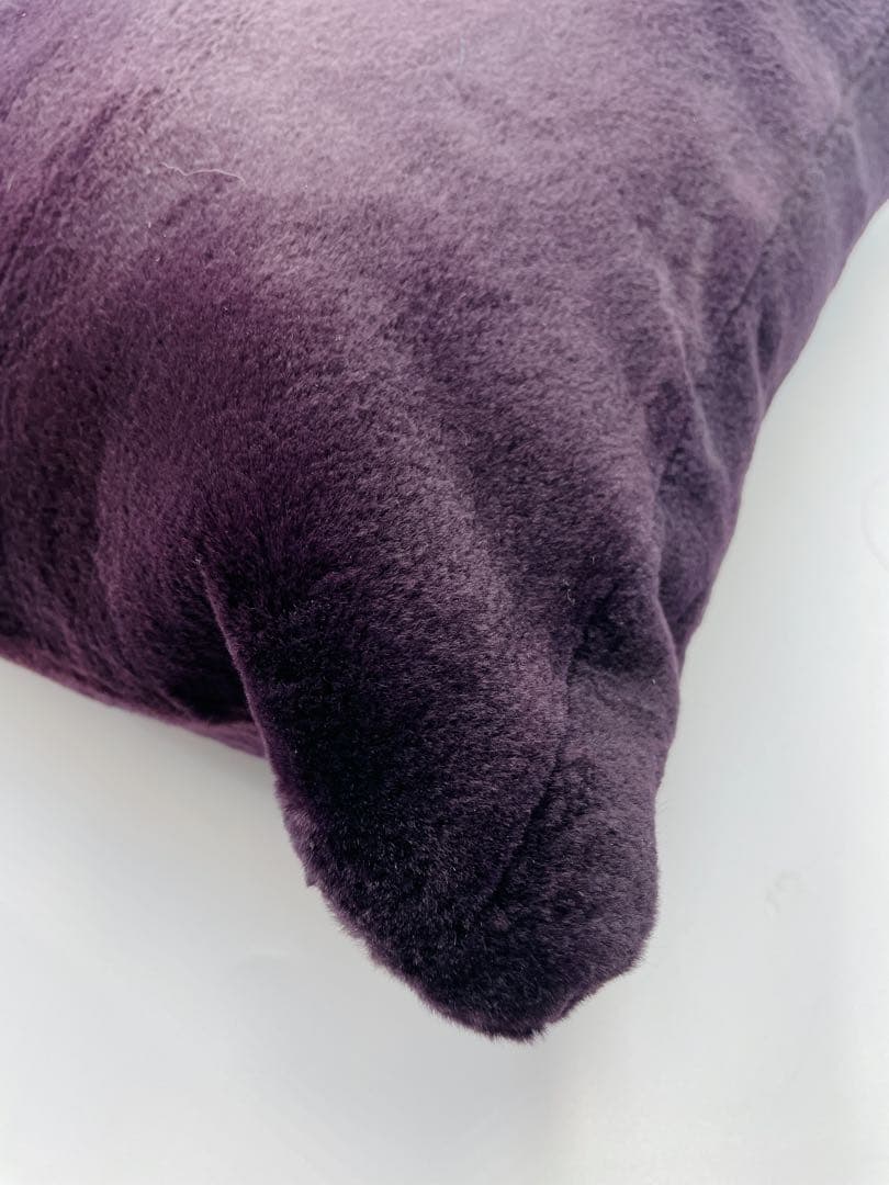 ミンク シェアードミンク リアルファー クッションカバー