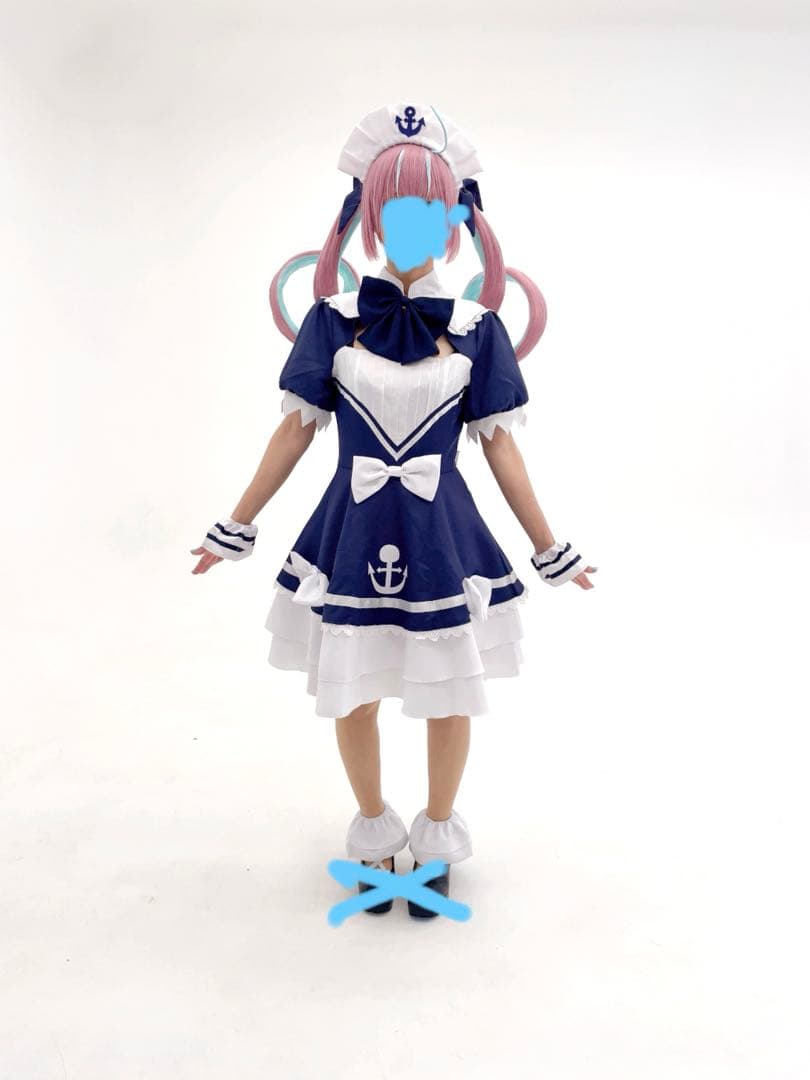 湊あくあ　コスプレウィッグ