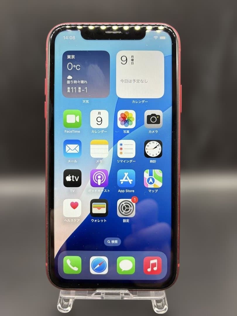 iPhone XR レッド 64GB SIMフリー