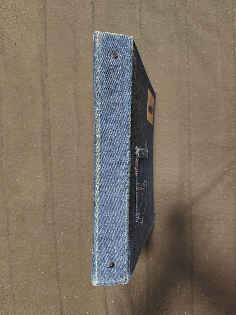 60s vintage Levi’s denim binder
