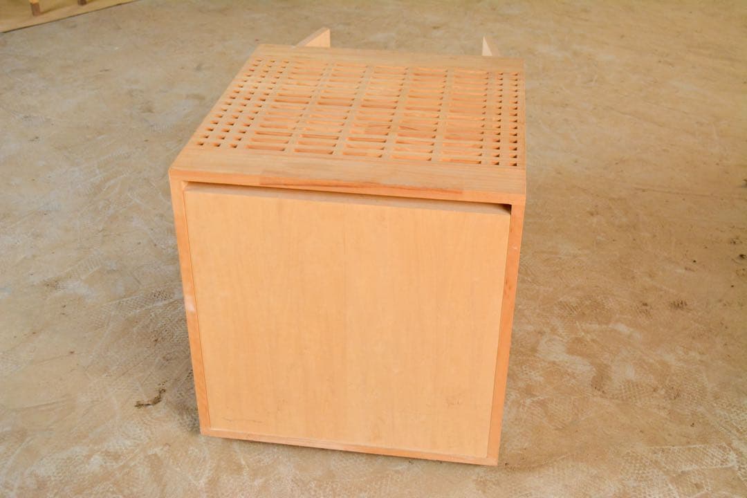 ナチュラルウッド ドッグハウス 犬小屋 木製 家具 木工 中古 猫家具