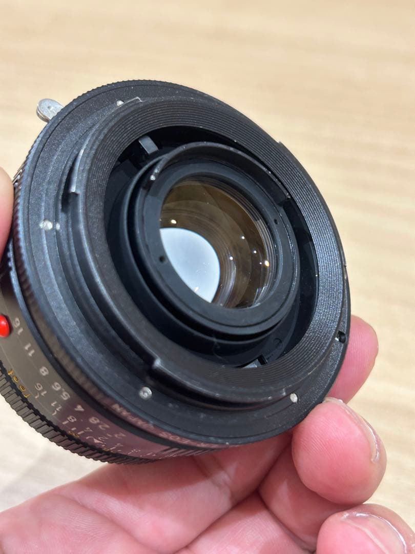 値引き‼️LEICA SUMMICRON R 50mm F2 EFアダプター付き！