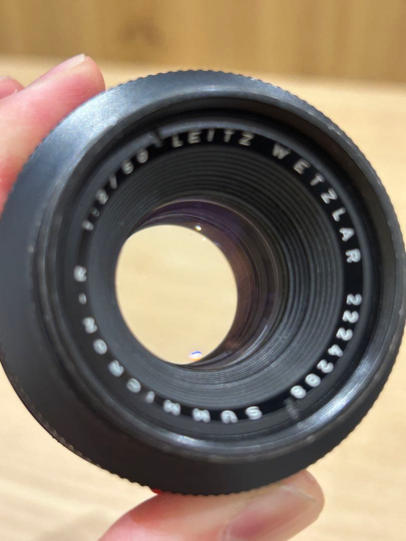 値引き‼️LEICA SUMMICRON R 50mm F2 EFアダプター付き！