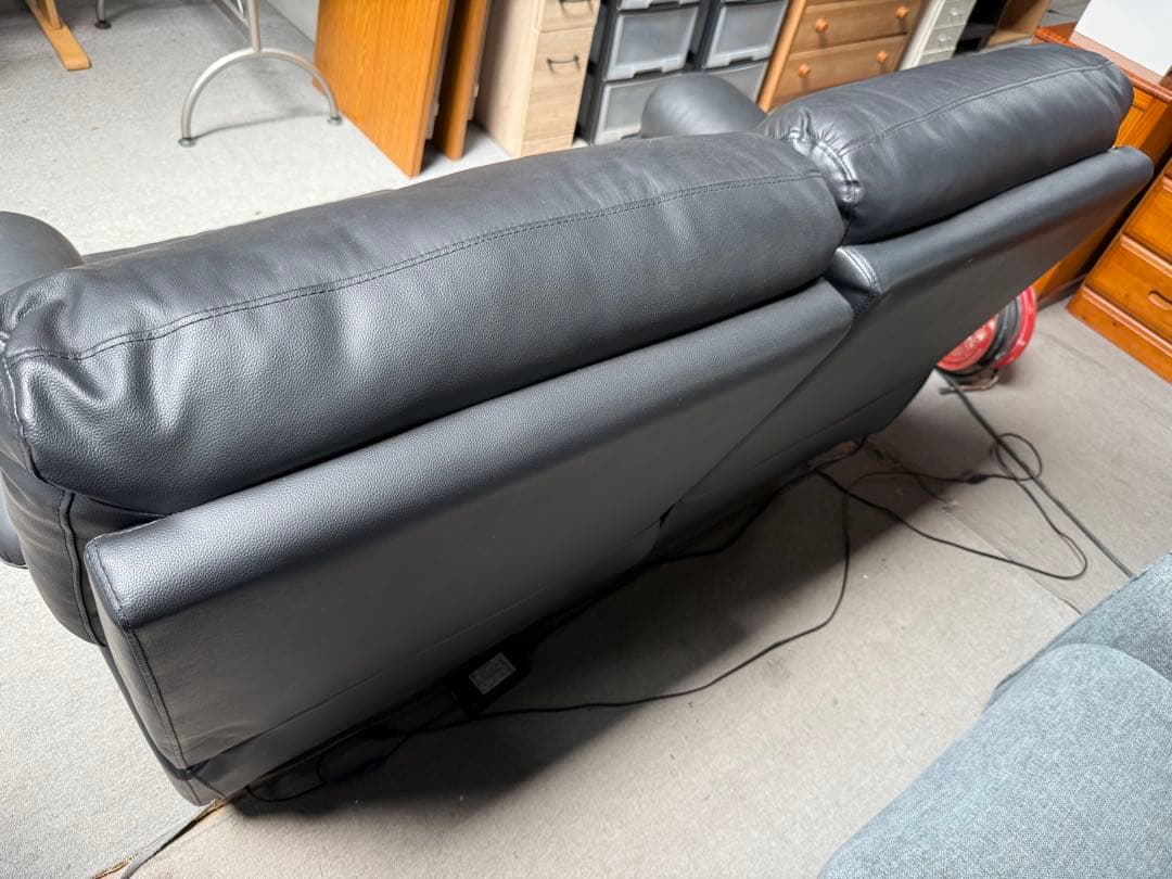 名古屋市内無料配送 ニトリ Nビリーバ 電動リクライニングソファ