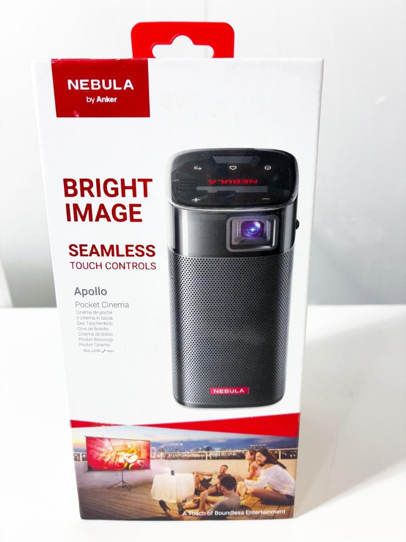 ★美品 中古★Anker ミニプロジェクター【NEBRA】FMBJ