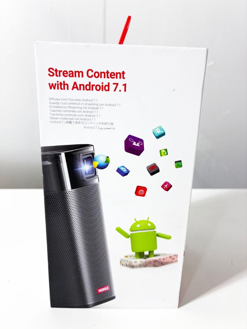 ★美品 中古★Anker ミニプロジェクター【NEBRA】FMBJ