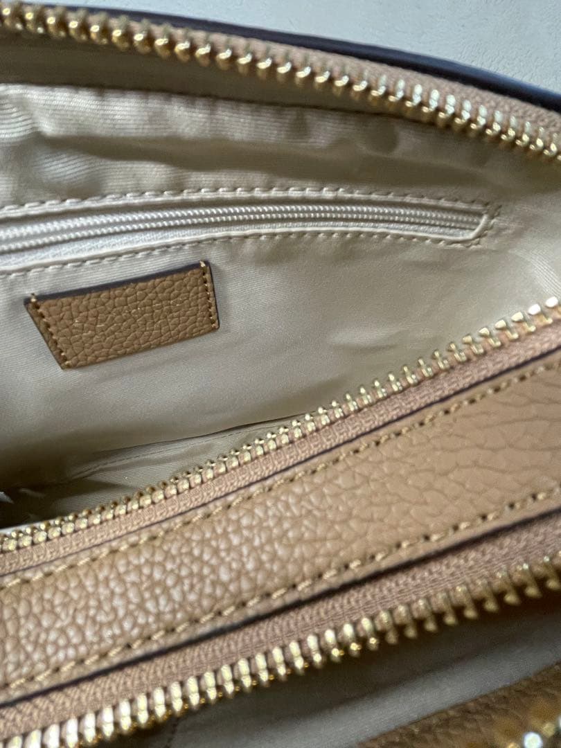 柘榴 　RALPH LAUREN ショルダーバック キャメル