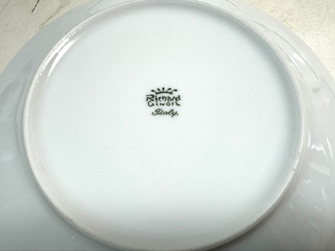 新品未使用　リチャードジノリ　丸皿　ラウンド皿　5枚　イタリア