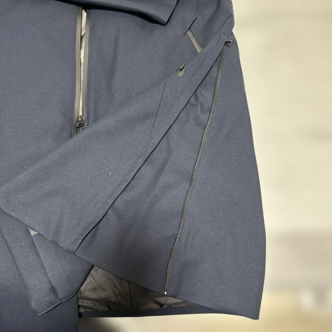 DESCENTE デサント メンズコート ビジネス 撥水 インフード 取外ベスト