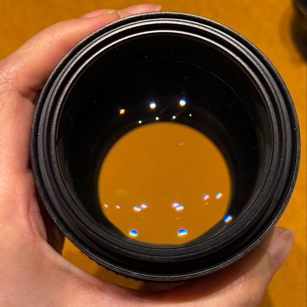 NIKKOR 105mm f/1.8(Eマウントアダプター＆UVフィルター付き)