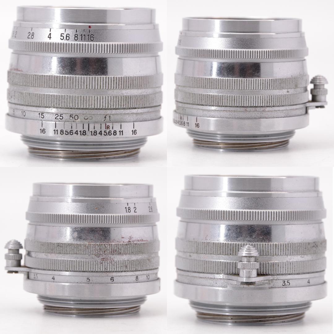 フィルムカメラ CANON LENS 50mm F1.8 L39