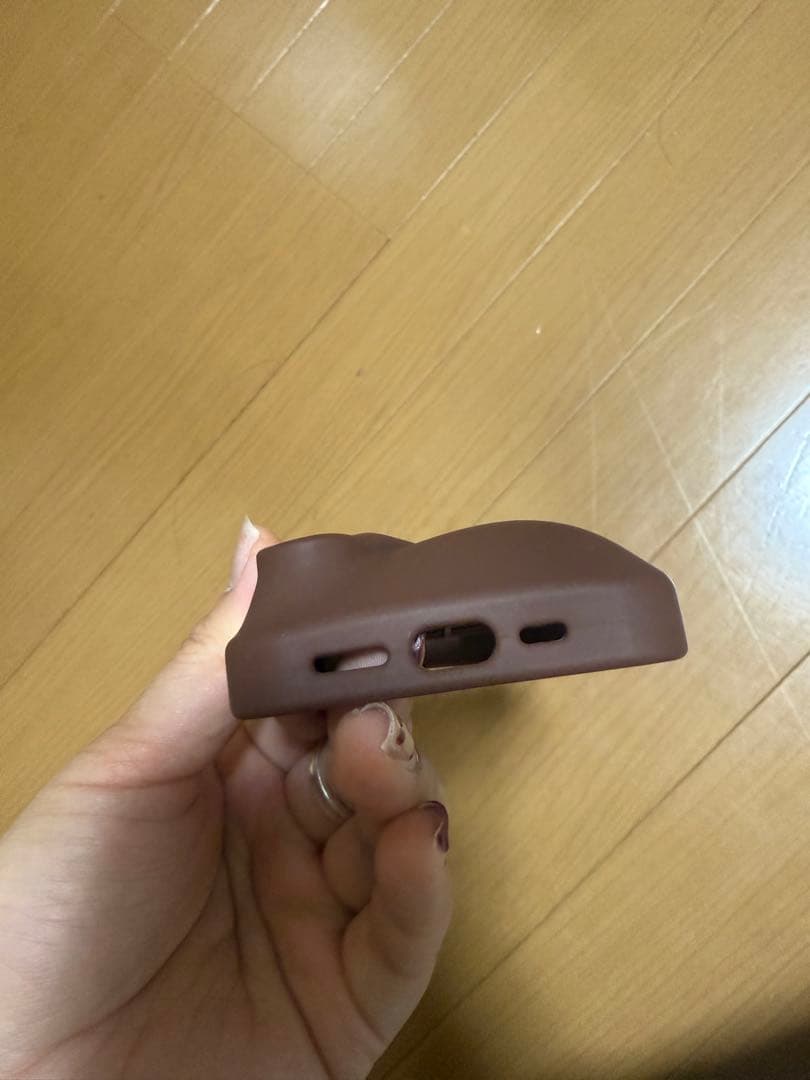 rhode Lip Case ブラウン　iPhone16pro ケースのみ