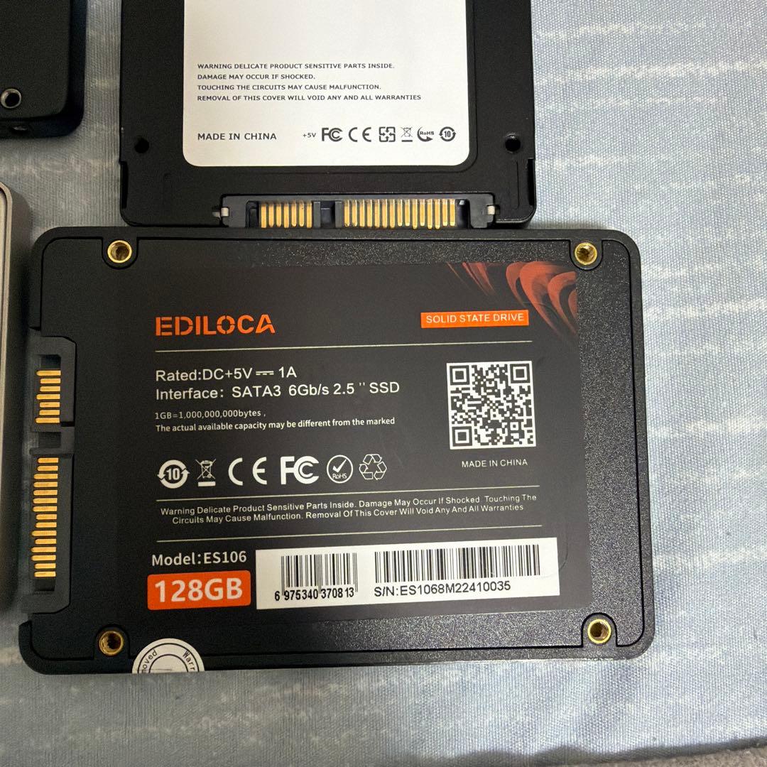 複数の内蔵型SSDセット 120GB 128GB 240GB