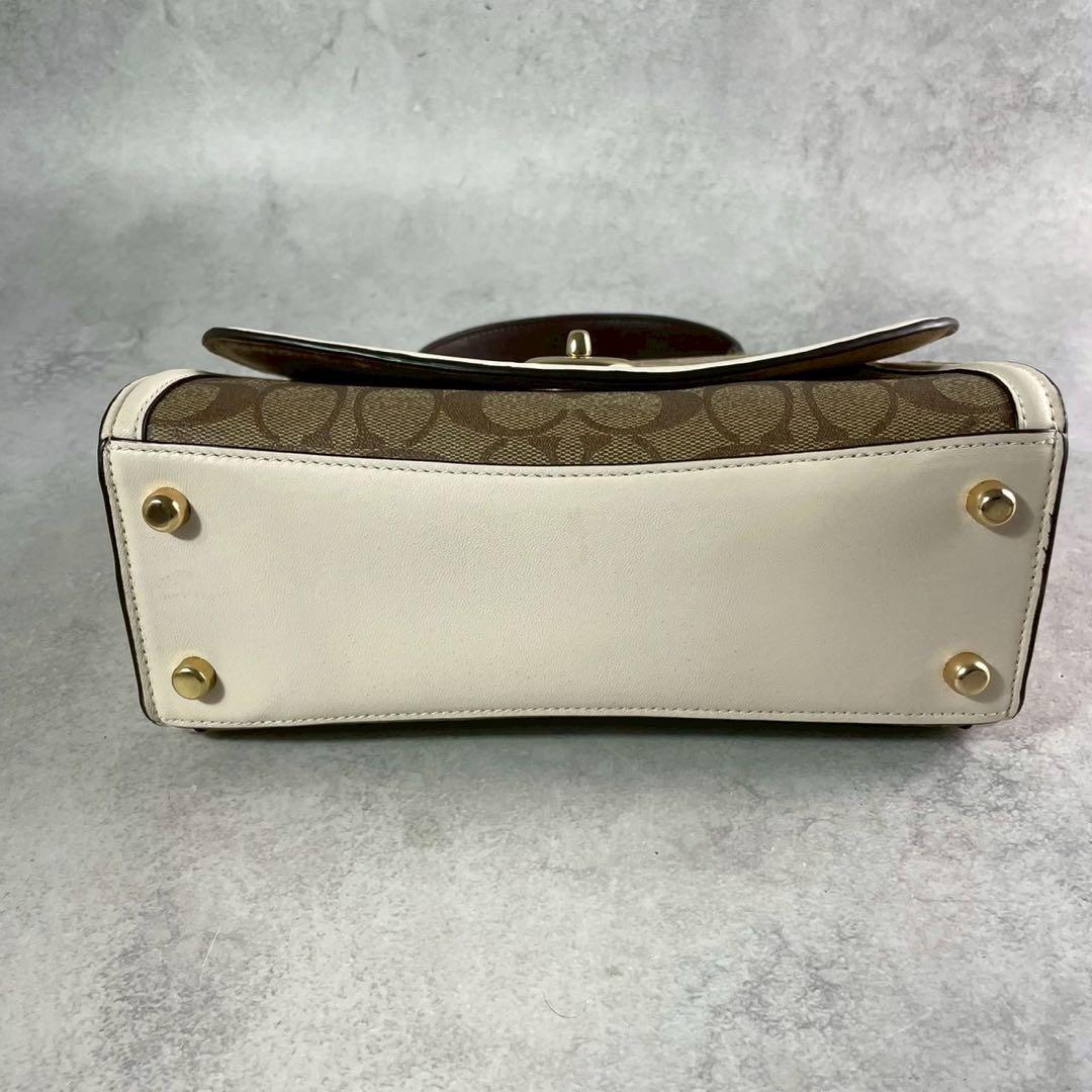 ✨美品✨コーチ　ティリー　トップハンドル　サッチェル　ハンドバッグ　2way