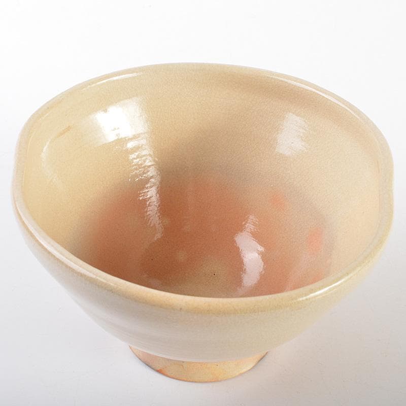 萩焼　旭雲山　松延窯　金子松延作　茶碗　宗左（而妙斎）極め箱　M　R6900