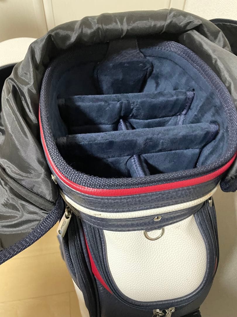 Titleist キャディバッグ ネイビー/ホワイト