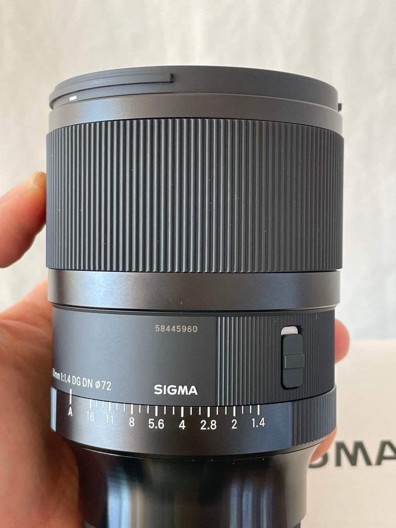 【新品同様】SIGMA 50mm F1.4 DG DN SONY Eマウント用