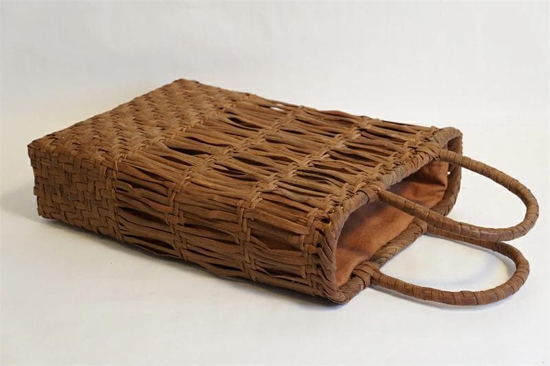 山葡萄 かごバッグ　籠 バッグ　パソコン入れ　 一番皮 網代編み