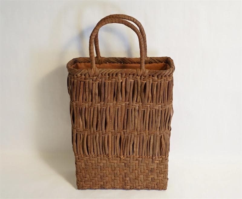 山葡萄 かごバッグ　籠 バッグ　パソコン入れ　 一番皮 網代編み