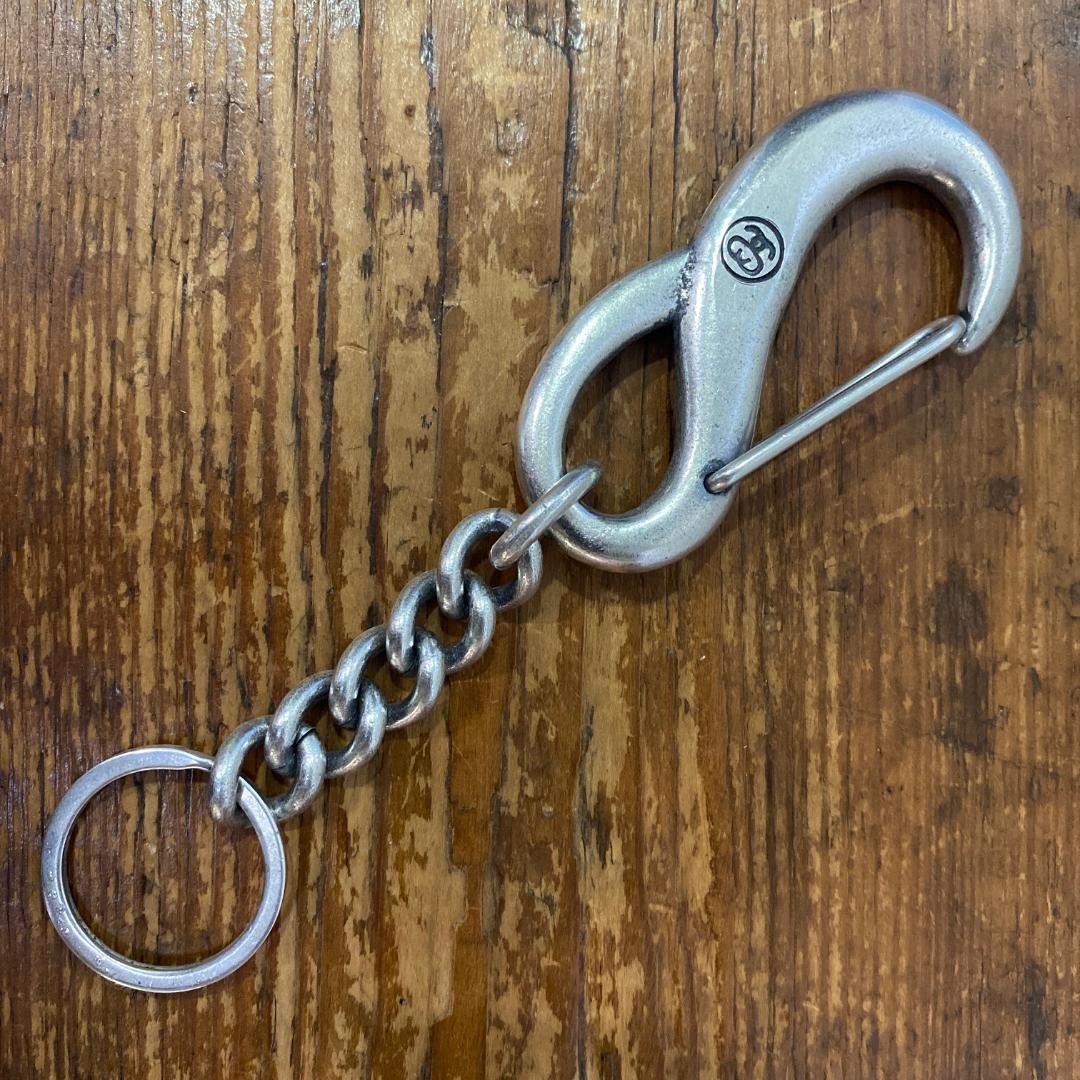 Stussy × JAM  MADE ビッグ Sカラビナ キーチェーン