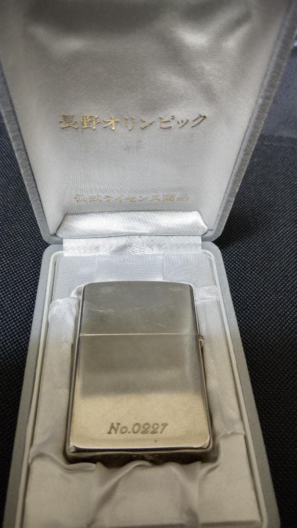長野オリンピック公式　ジッポライター
